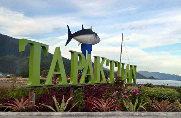 Ruang Taman Hijau(RTH) Pantai Taman Pala Indah Tapaktuan menjadi tempat favorit Wisatawan berkunjung